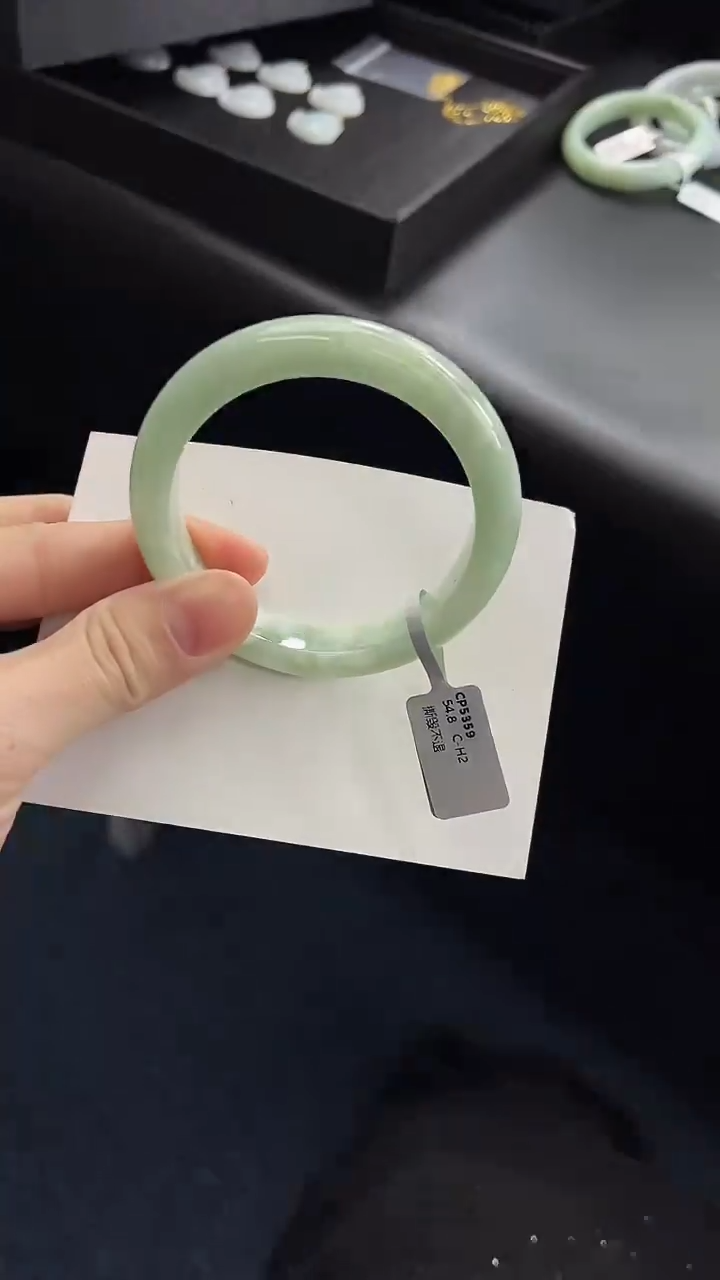 【闪购商品】翡翠手镯未镶嵌正圈