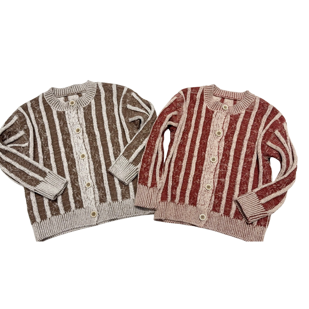 秋冬时尚新款女童针织百搭洋气开衫毛衣潮流外套适合多种场合展现