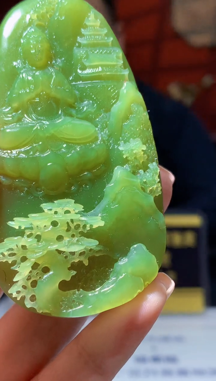 定制和田玉E****f虎妹定制和田玉链接HTY0333