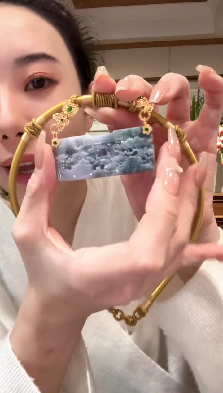 【闪购商品】翡翠颈饰未镶嵌国风