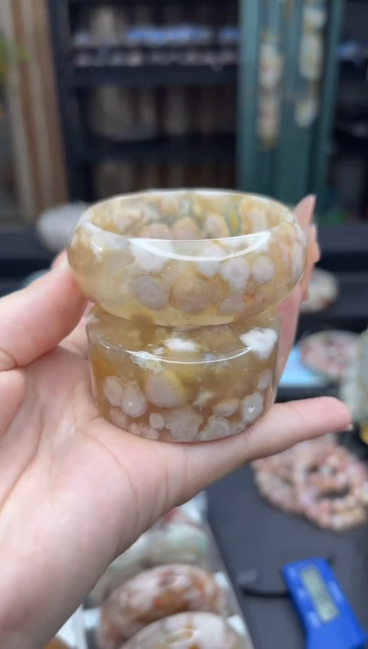 【闪购商品】石英质玉手镯未镶嵌52（55圈赠送镯心）