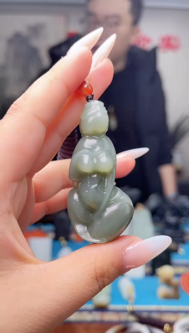 【闪购商品】和田玉挂件未镶嵌1