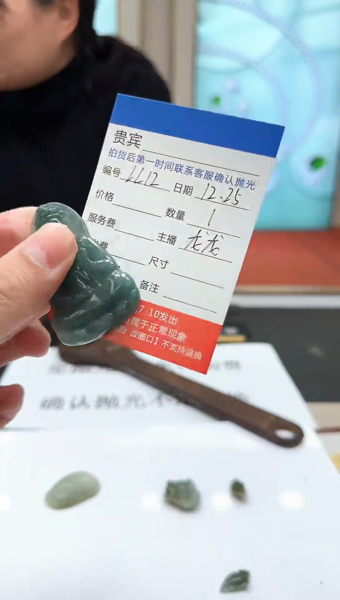 颈饰未镶嵌翡翠LL12翡翠吊坠-多样性发其一