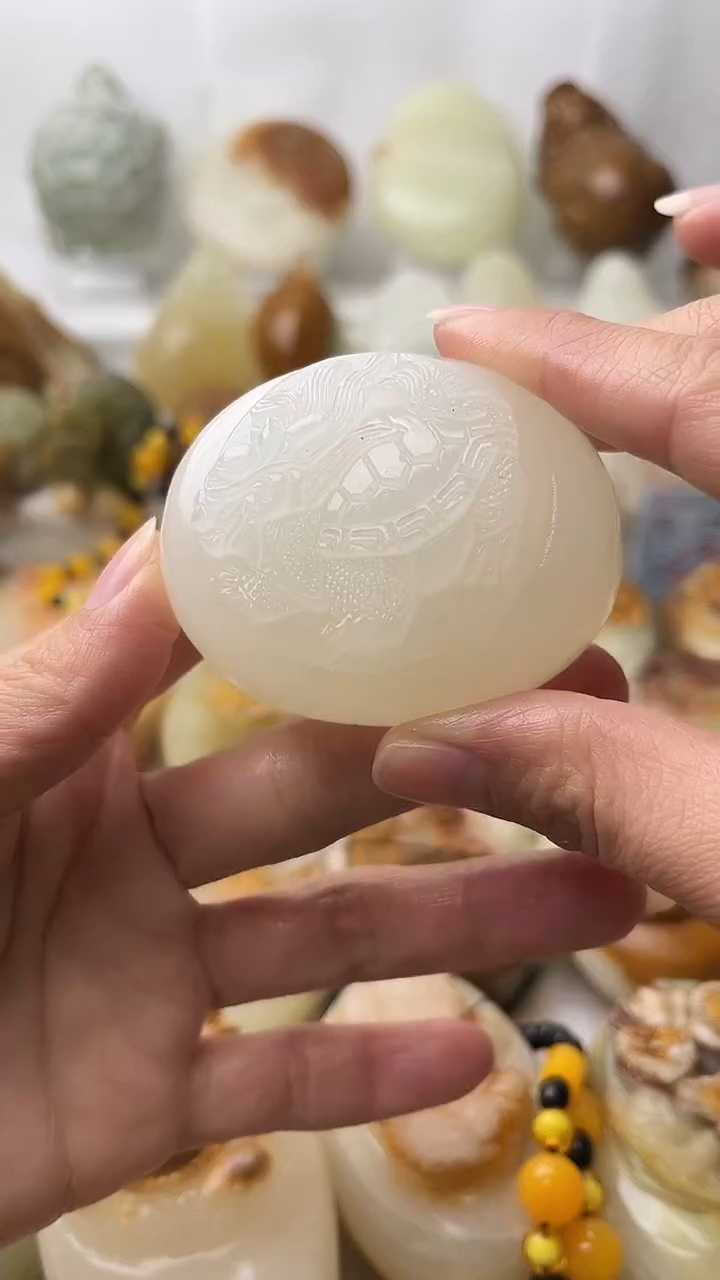 石材古青石棉纹正常不退换龙龟微瑕