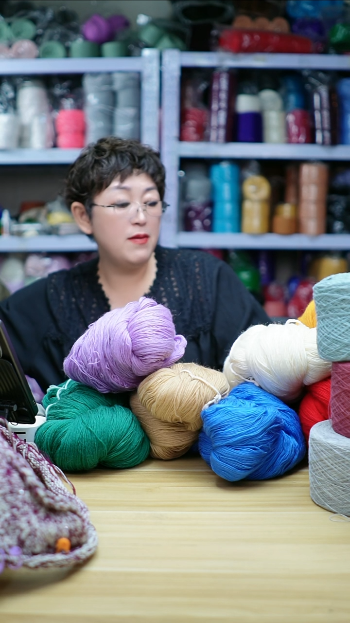 羊绒欢姐手编线317