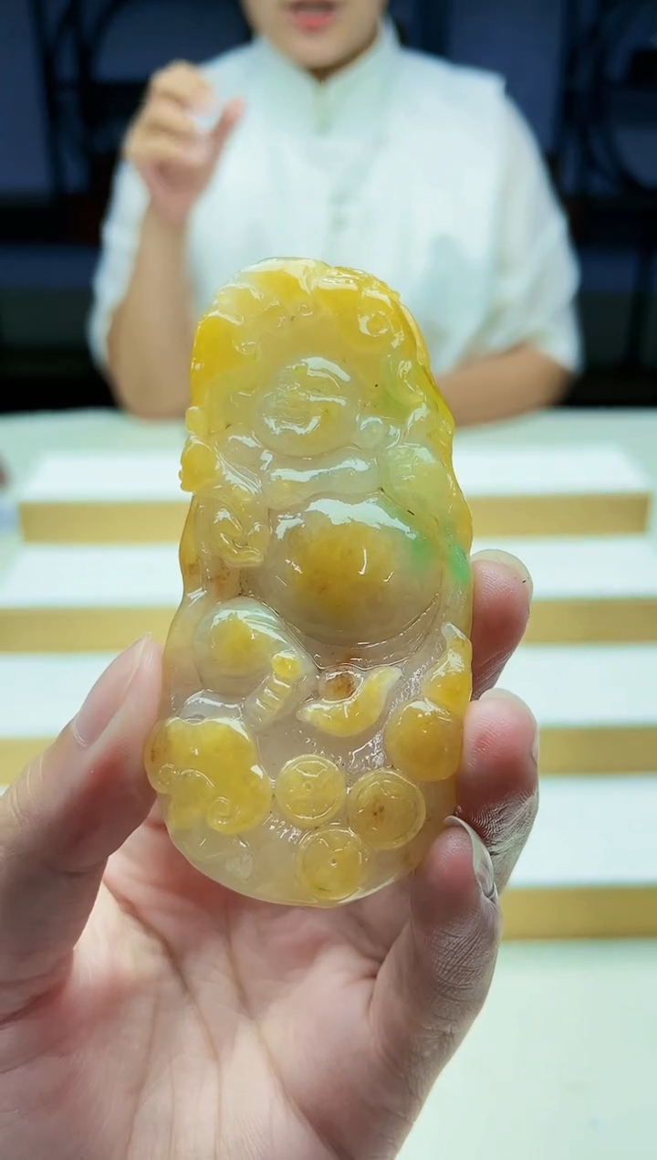 未镶嵌定制翡翠毛货09080351