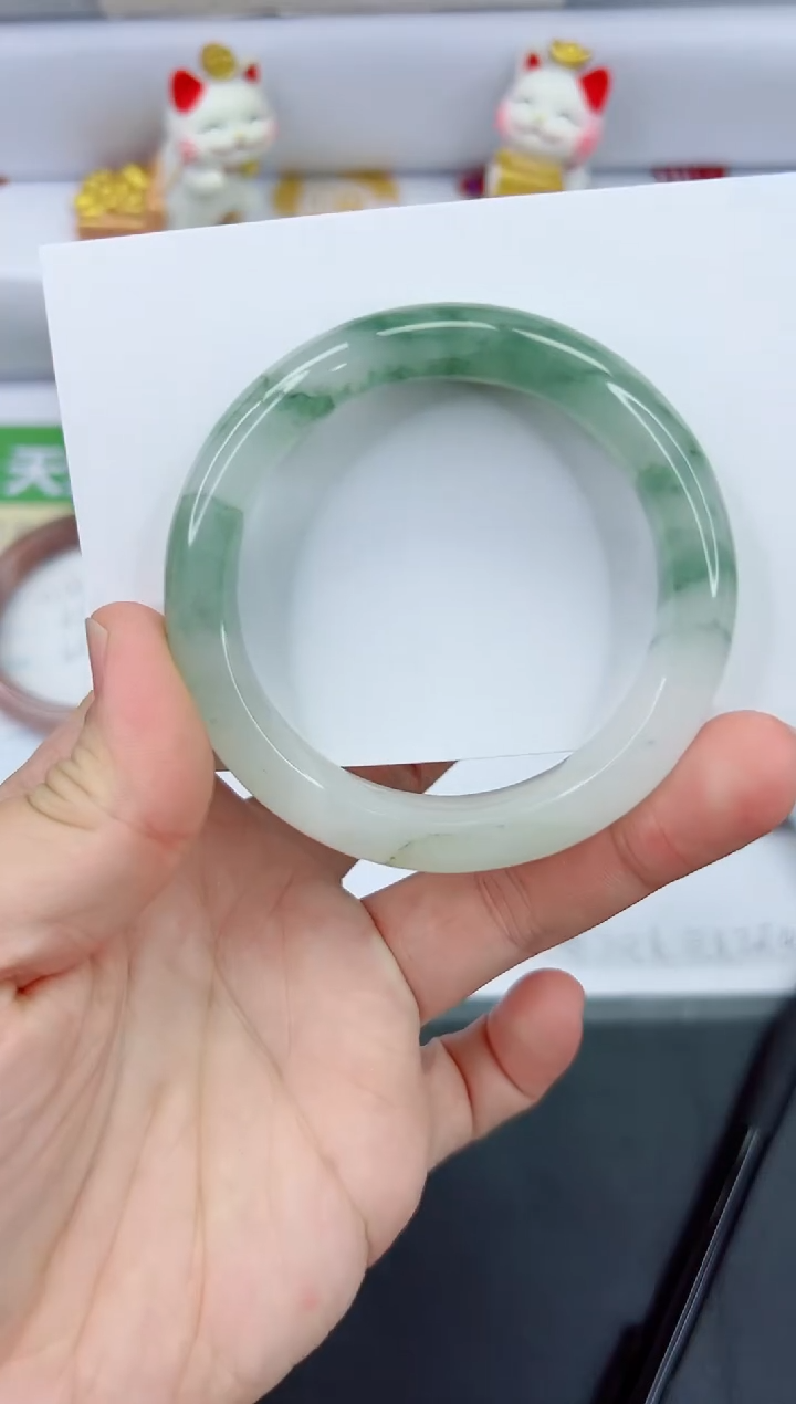 【闪购商品】石英质玉手镯未镶嵌1130-53.9