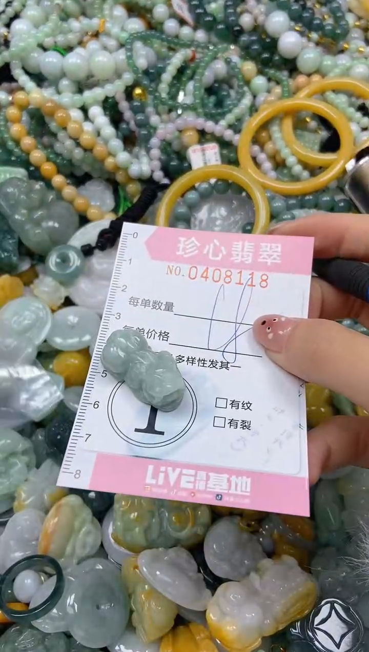 颈饰未镶嵌翡翠闪购0408118