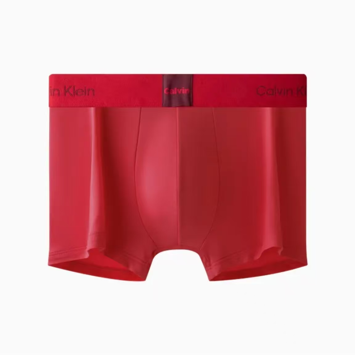 【吸湿速干】CK内衣25秋男士本命年新年红字母布标防夹臀低腰内裤