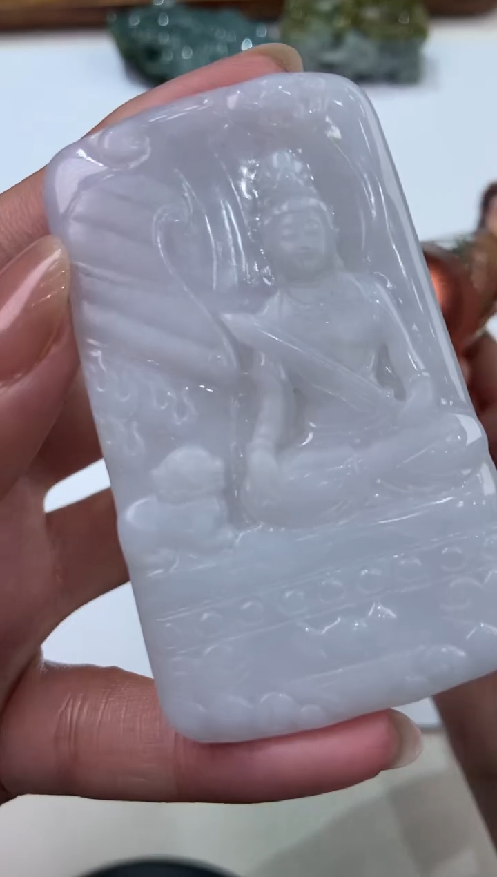 【闪购商品】翡翠未镶嵌颈饰2207583   