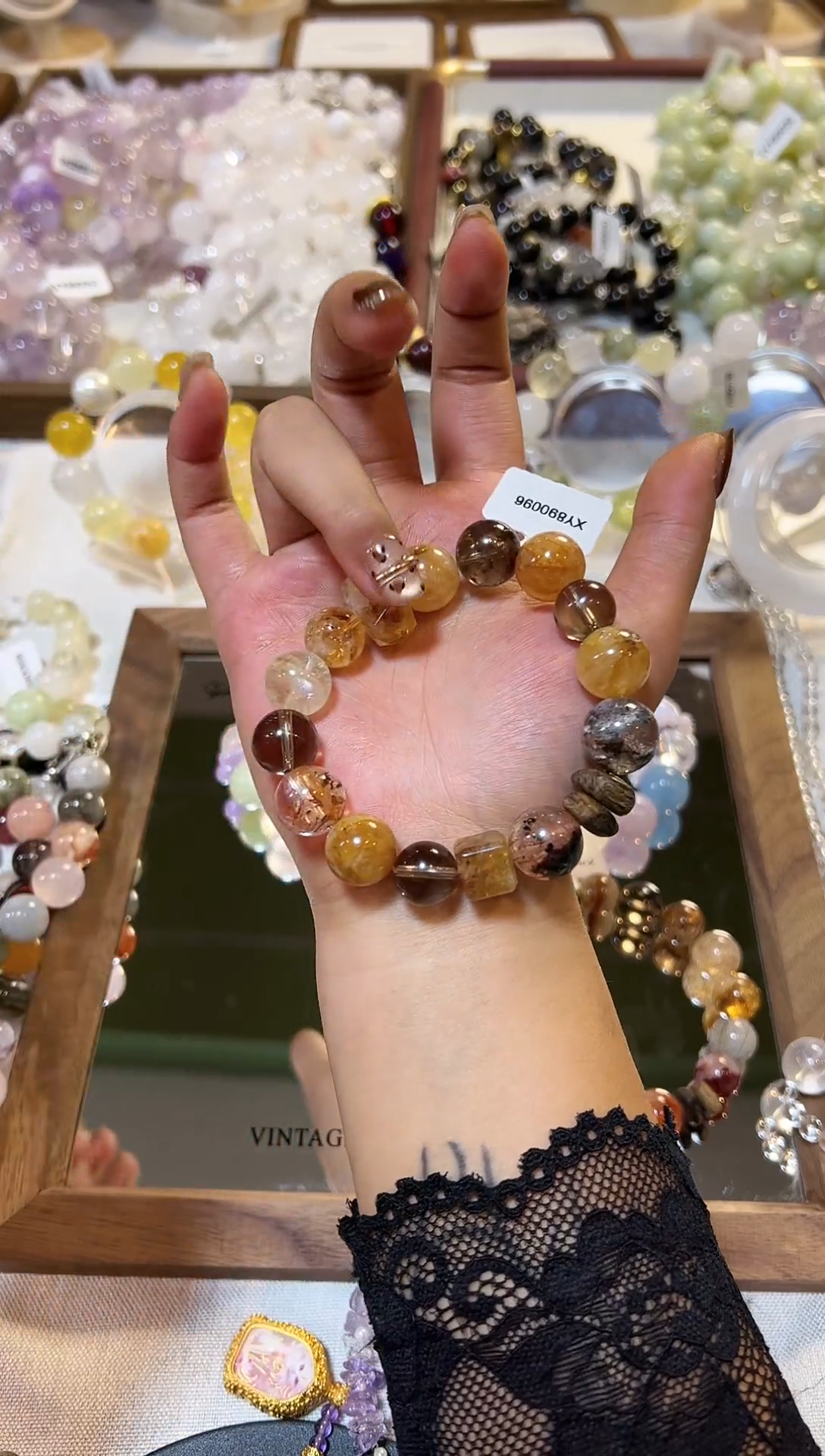 未镶嵌手链水晶【山语九州】天然水晶手串多样性发货 发其一