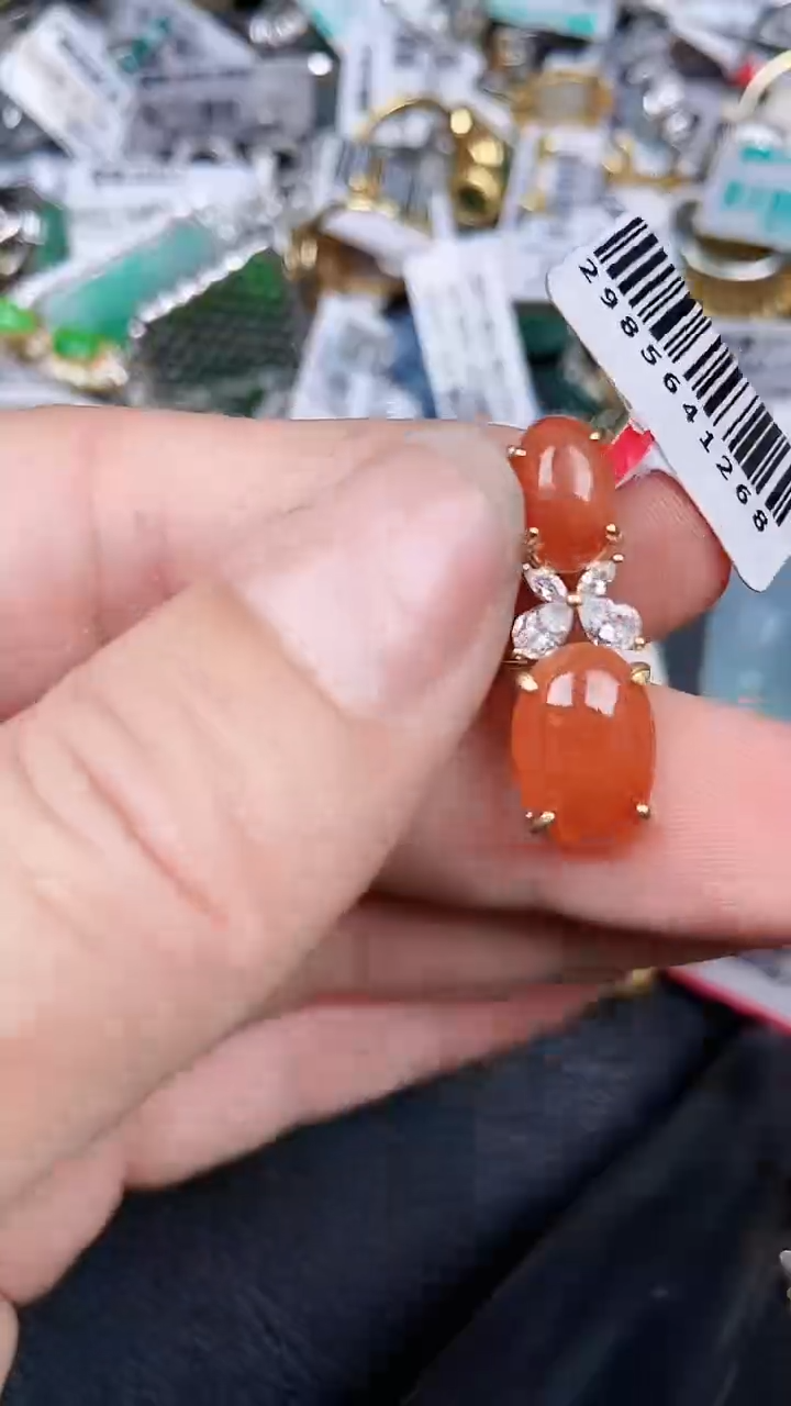 颈饰银S925镶嵌翡翠2138