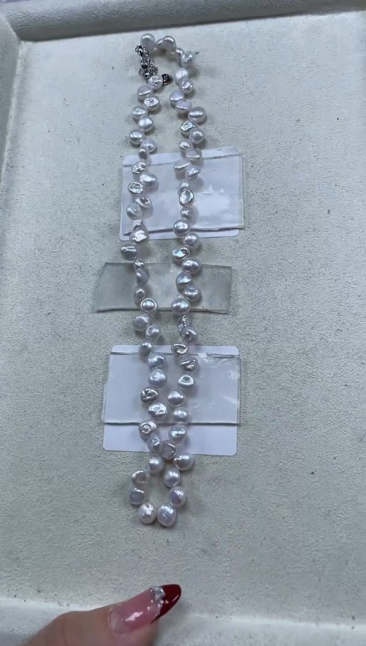 【闪购商品】淡水珍珠项链未镶嵌【纯恬珍珠】