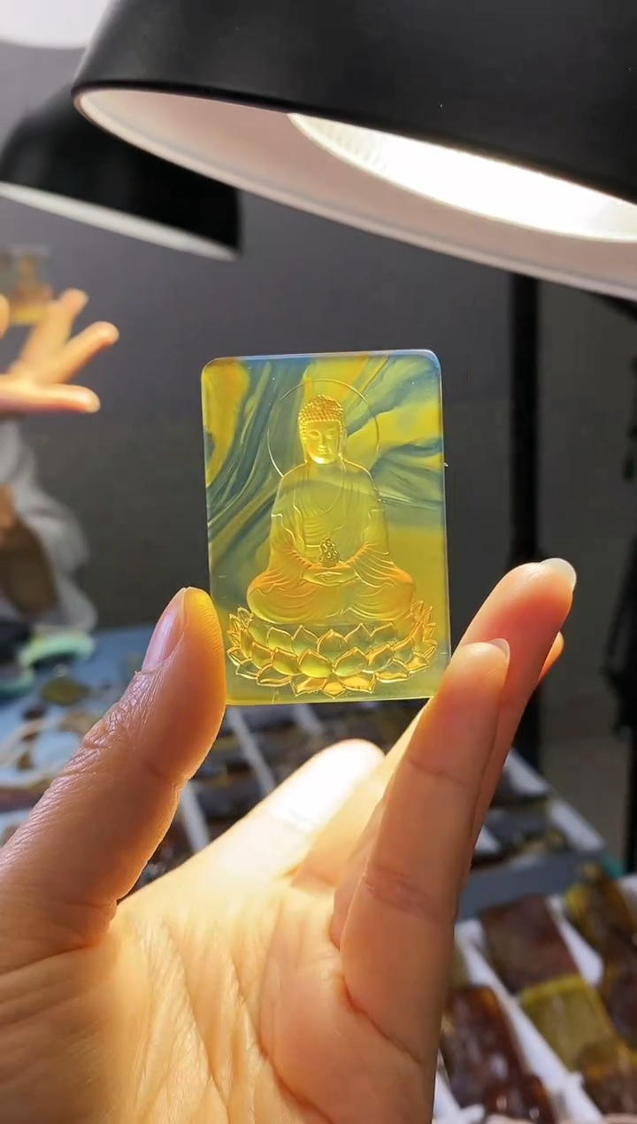 【闪购商品】琥珀颈饰未镶嵌HP96-101（阿弥托佛）