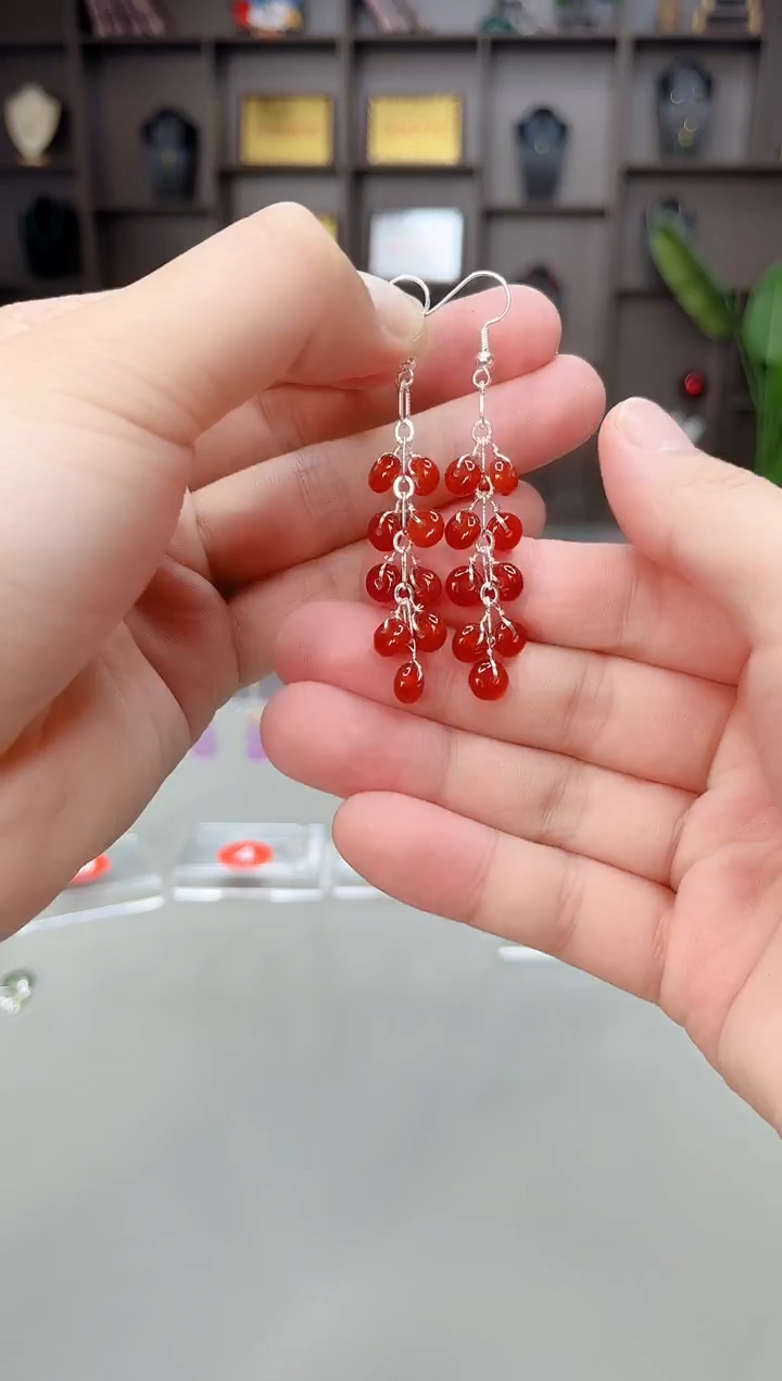 未镶嵌耳饰玛瑙/玉髓323000