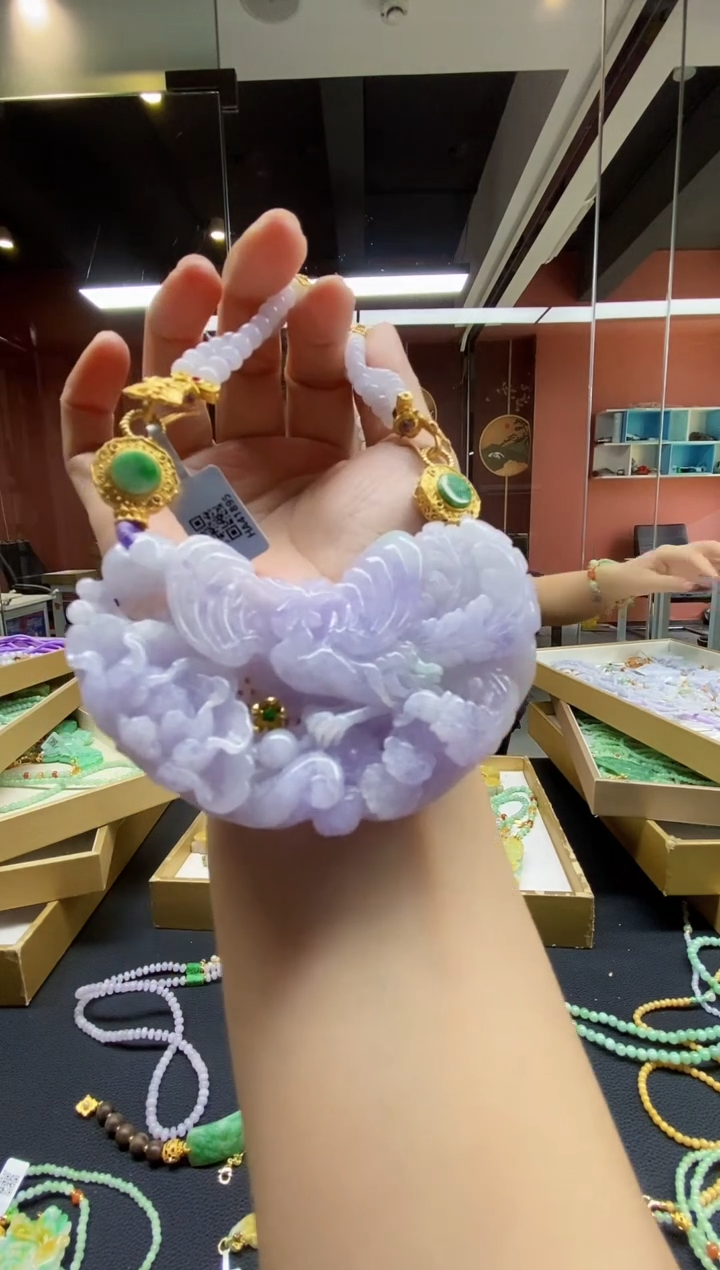 颈饰未镶嵌翡翠翡翠吊坠