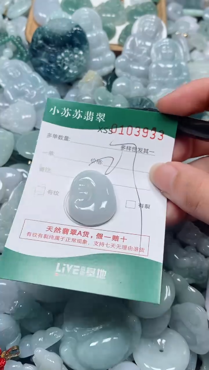 【闪购商品】翡翠颈饰未镶嵌闪购商品0103933