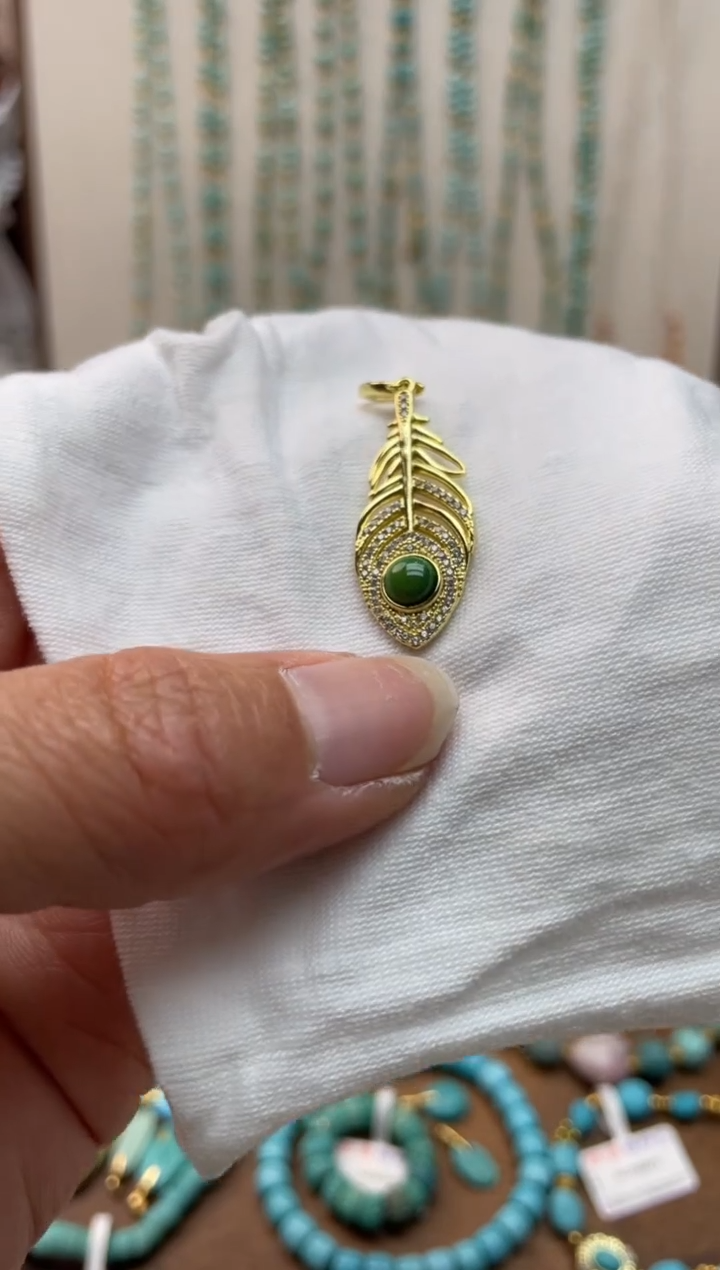 【闪购商品】绿松石珠宝奇石合金49