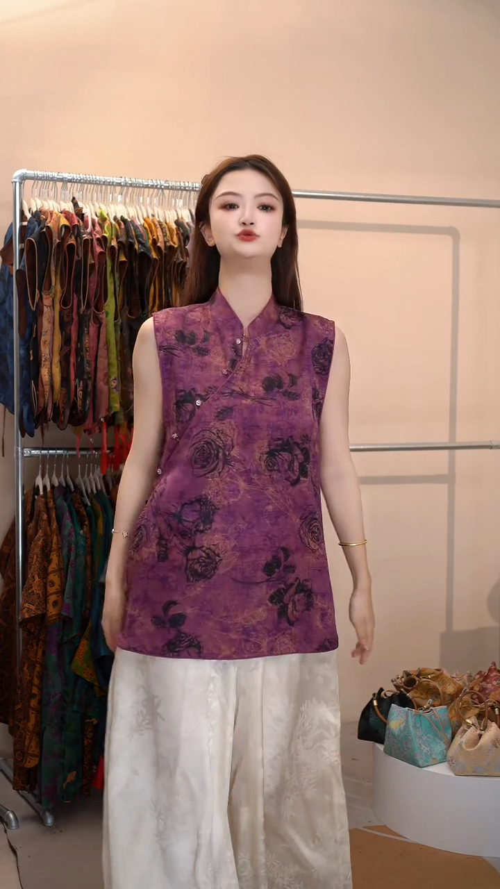 清仓不退不换君子纤桑蚕丝女装香云纱