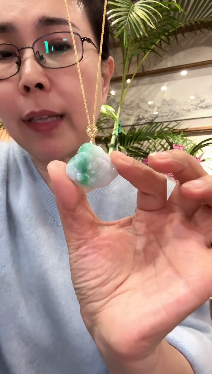 【闪购商品】翡翠颈饰未镶嵌国风