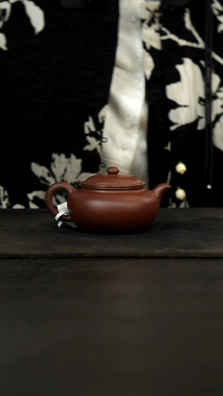 茶壶紫砂厚德载物底槽青200cc