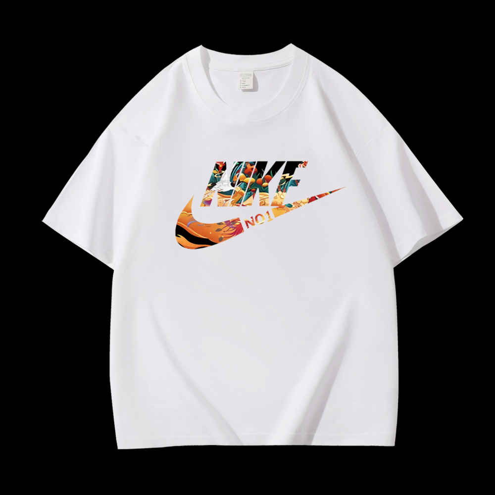 【一折粉丝福利】潮牌短袖印花T恤宽松夏季男女同款