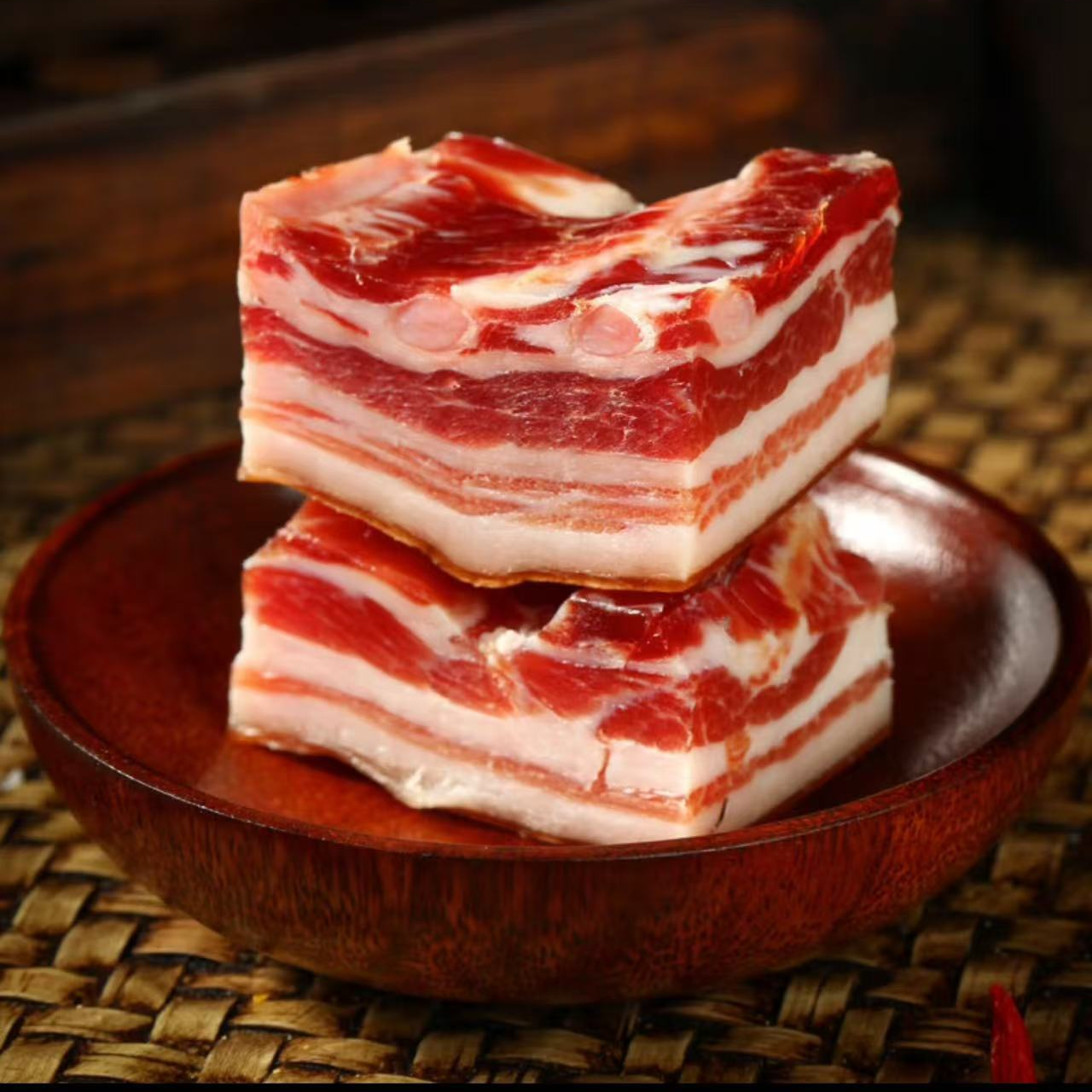 宇园居农家风干/五花腊肉/云南特产冷冻食用美味腊肉五花肉