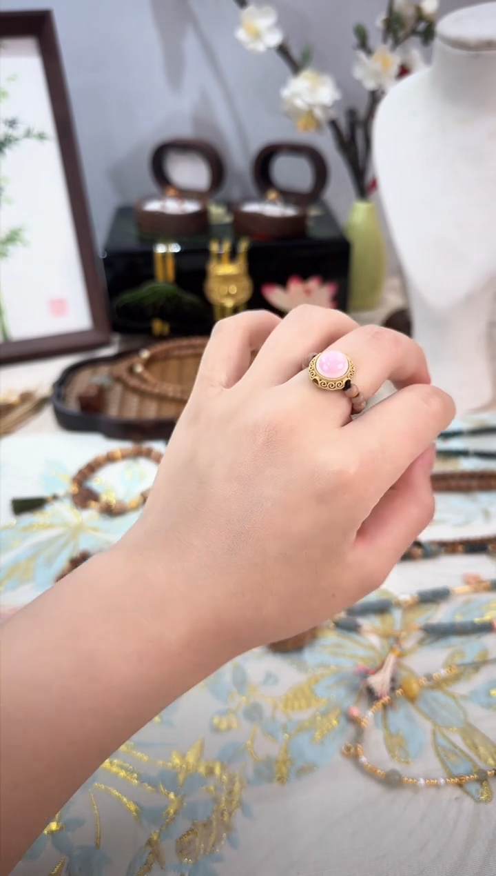 【闪购商品】檀香木其他印度老山檀香粉戒