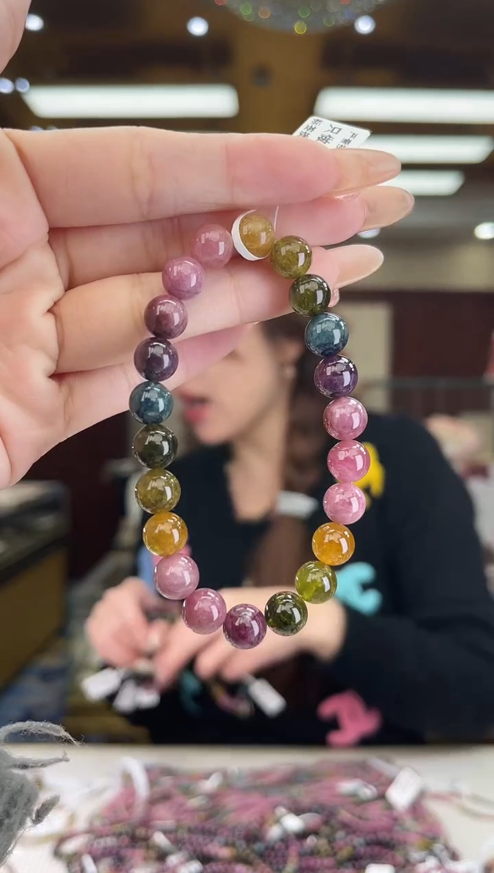 【闪购商品】碧玺/未镶嵌8mm+碧玺单圈14多样性发货