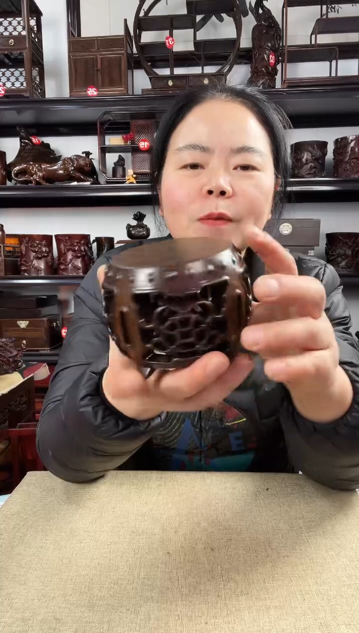 木老李红木工艺品新鼓