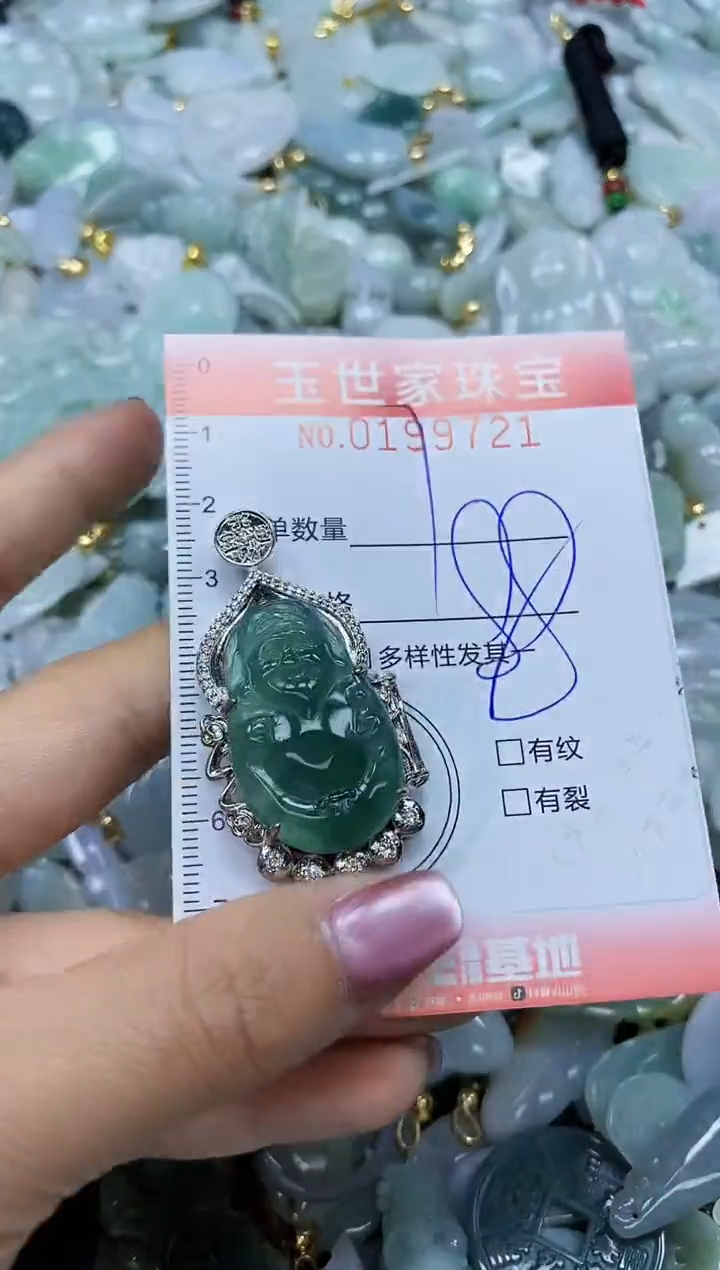 【闪购商品】翡翠颈饰未镶嵌闪购0199721