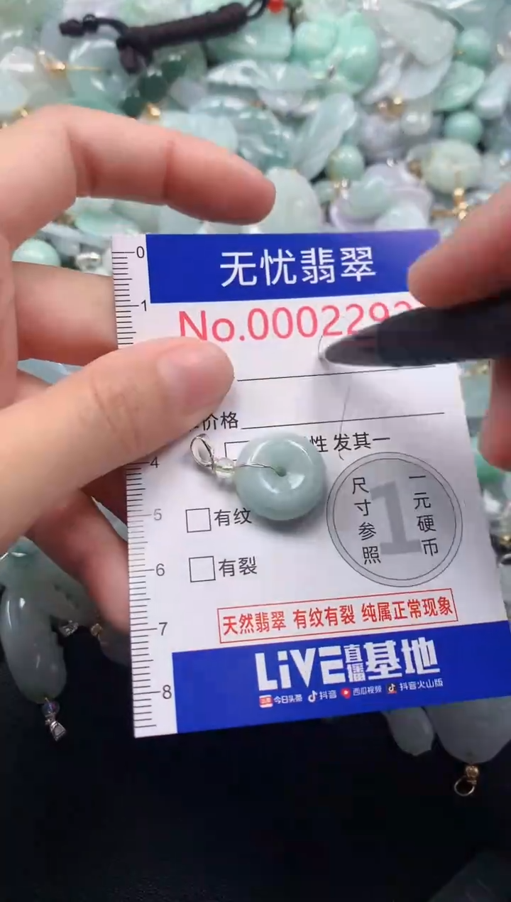 颈饰未镶嵌翡翠2292