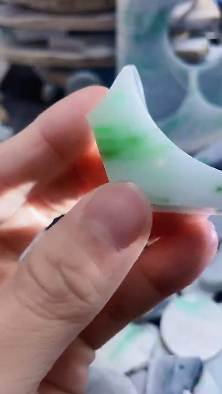 裸石翡翠天然A货翡翠板料