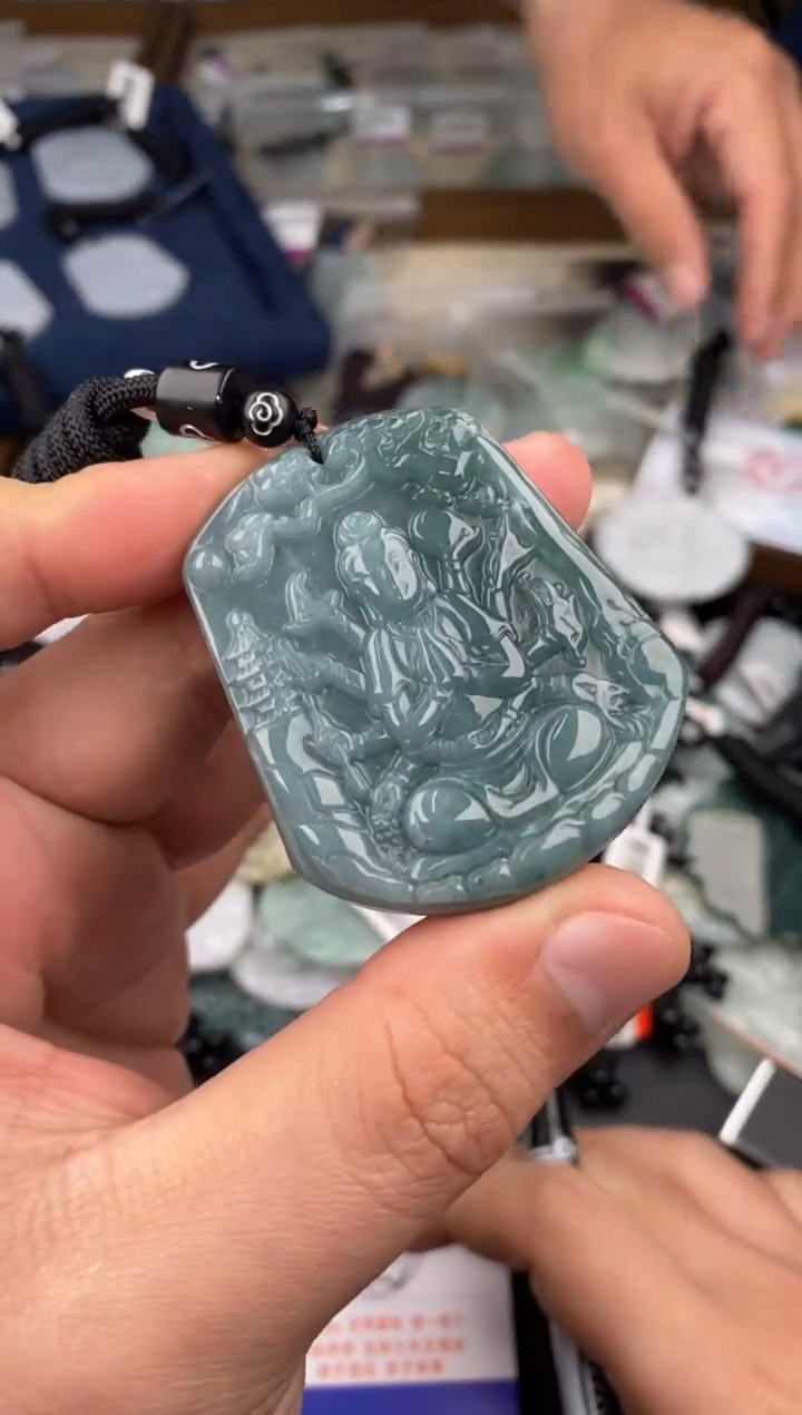 【闪购商品】翡翠颈饰未镶嵌   天然翡翠，一物一图