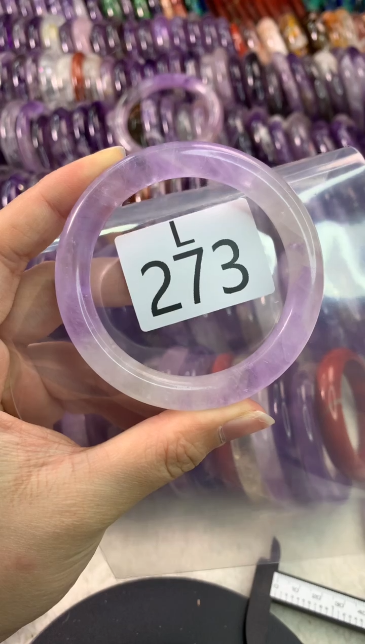 【闪购商品】水晶水晶手镯L未镶嵌273-54