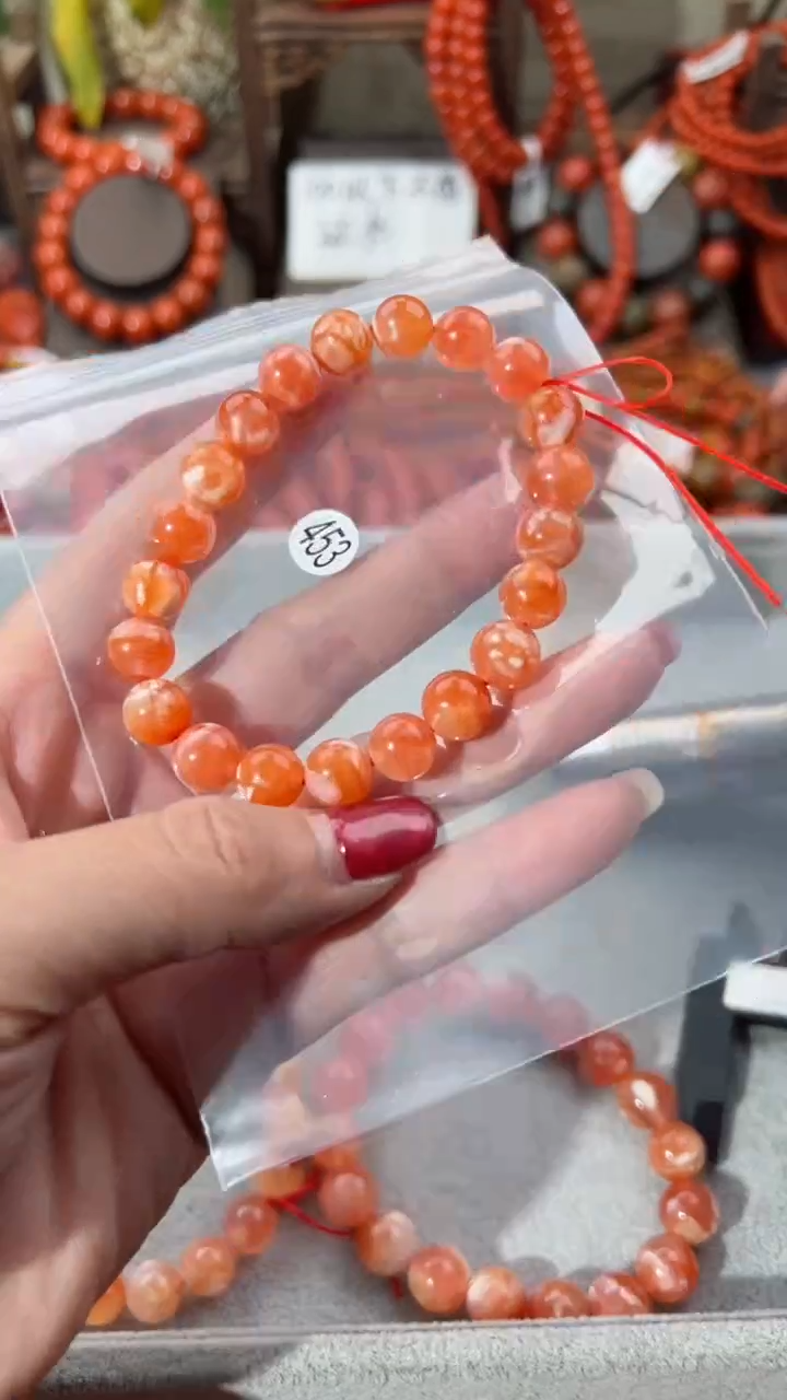 【闪购商品】南红玛瑙手串未镶嵌9