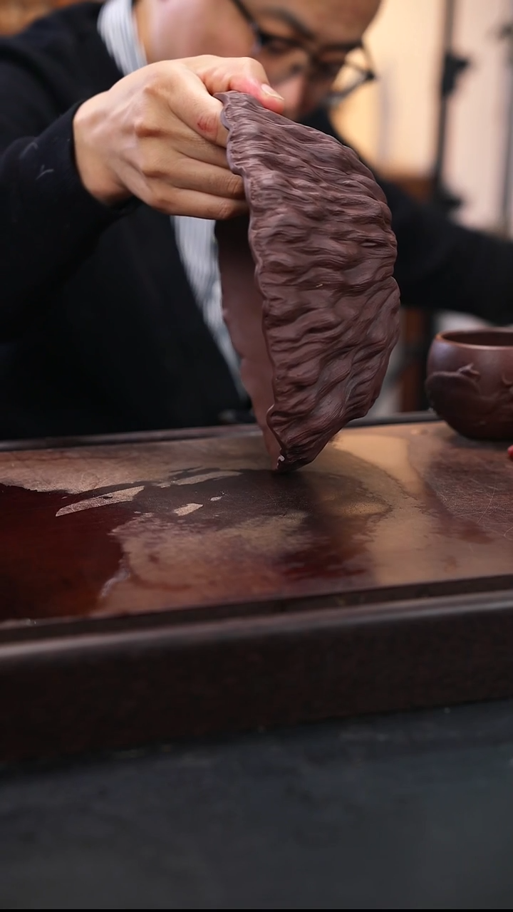 紫砂茶宠紫砂盘子