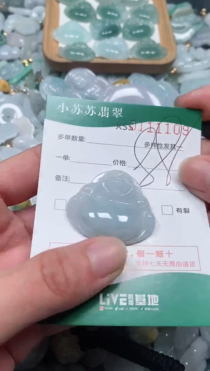 【闪购商品】翡翠颈饰未镶嵌闪购商品0111109