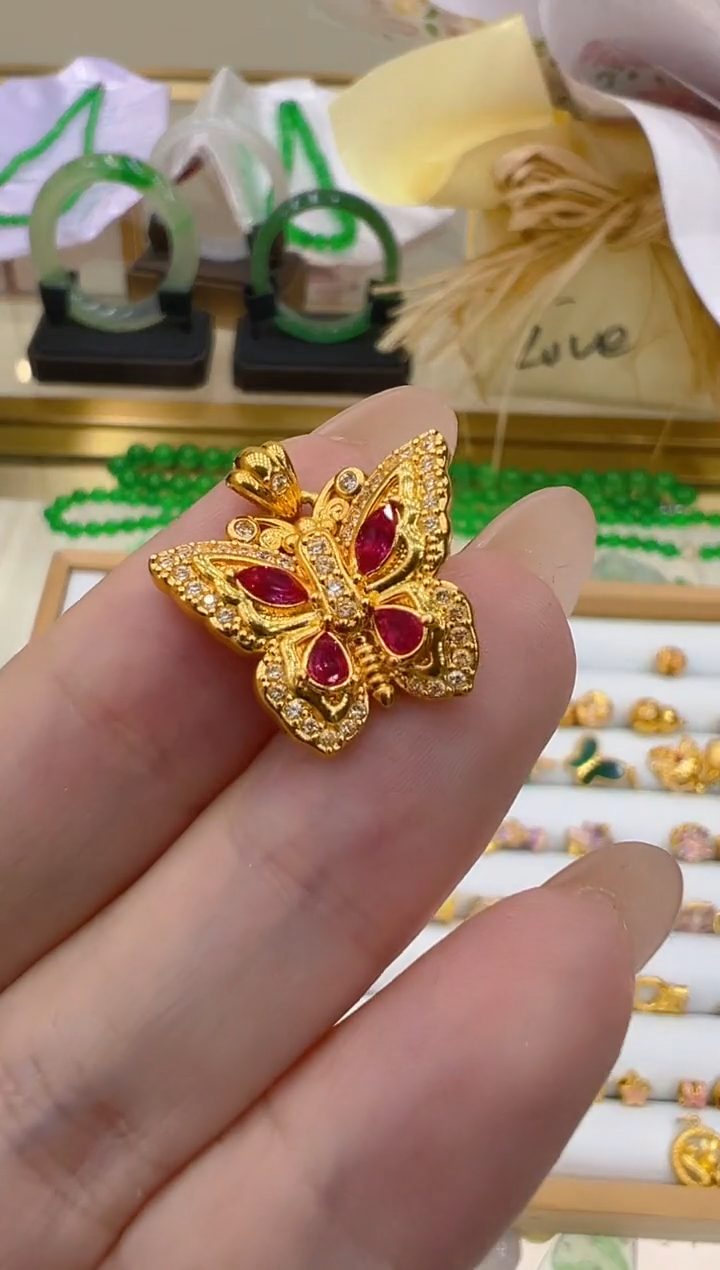 吊坠(不含链)18K金多样性团购发货一件