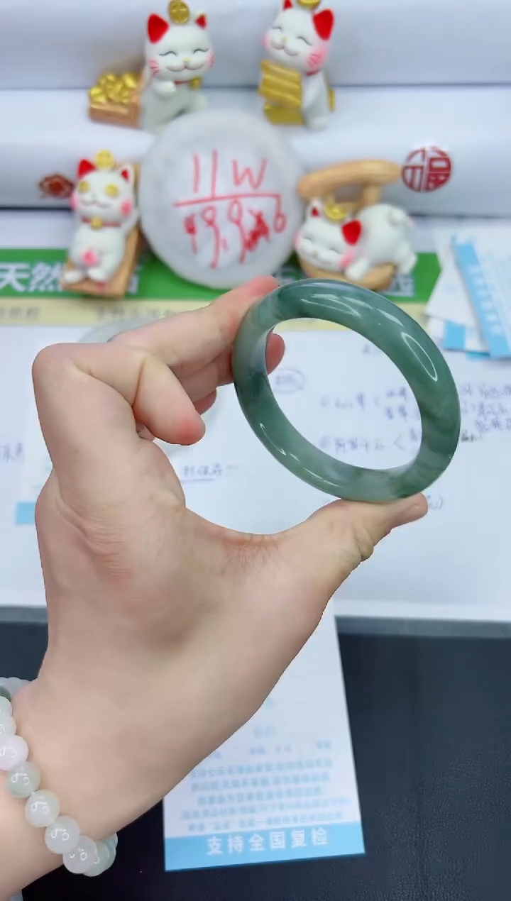 【闪购商品】石英质玉手镯未镶嵌1001-54