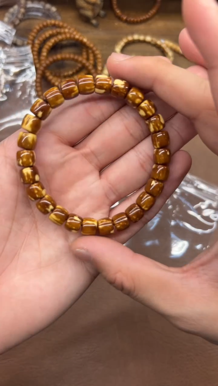 手串紫金鼠A619 8.8花皮精工直切实心