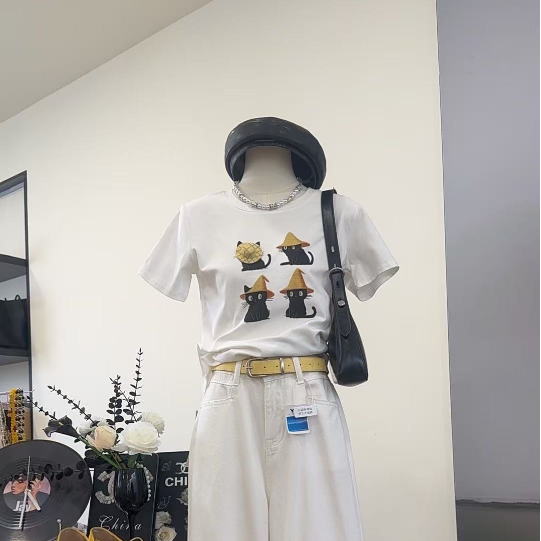 【小黄帽】修身显瘦T恤-6172