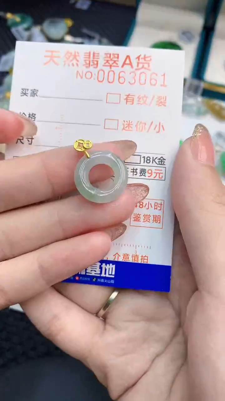 翡翠银S925镶嵌颈饰            8