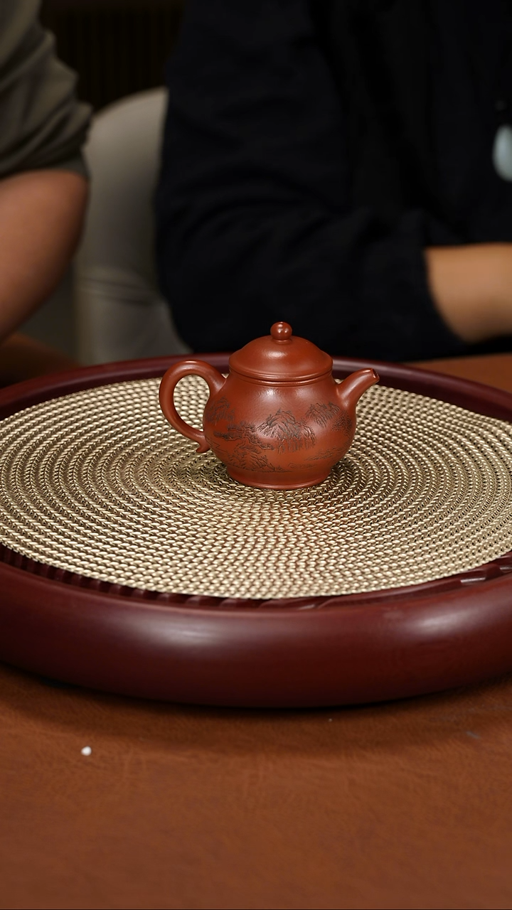 茶壶紫砂汪叶 潘壶