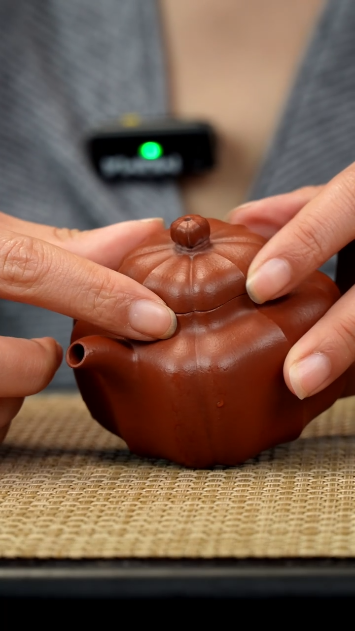 【闪购商品】紫砂茶壶生砂筋纹德钟微瑕