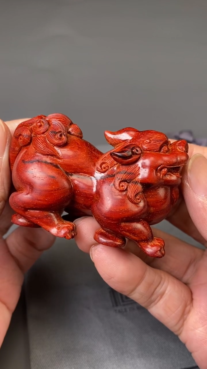 檀香紫檀（小叶紫檀）把件印度小叶紫檀 貔貅