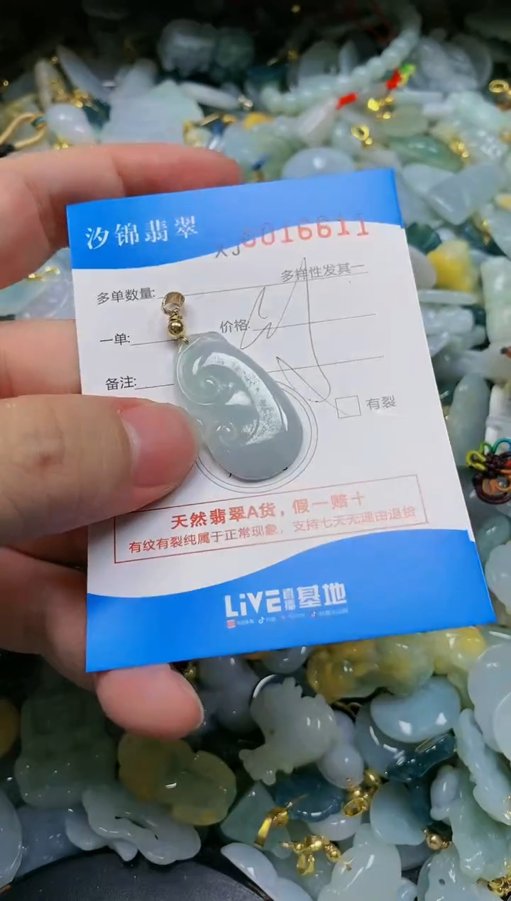 翡翠未镶嵌颈饰闪购商品0016611