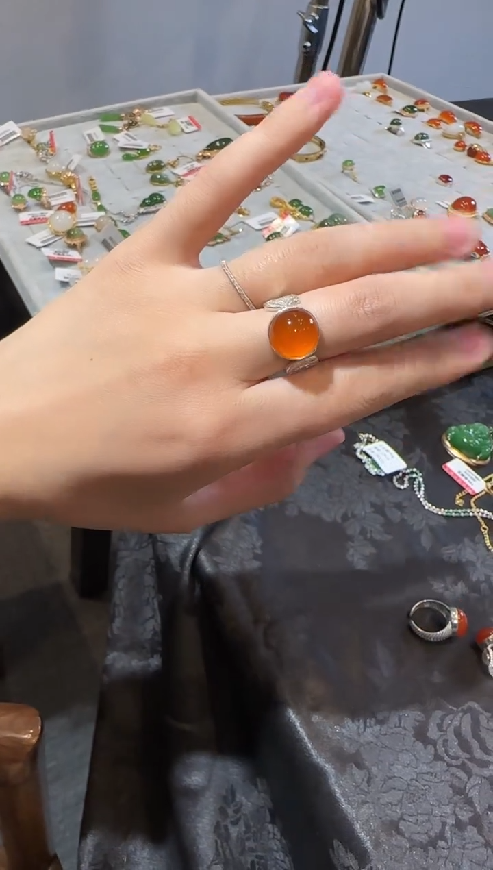 【闪购商品】南红玛瑙戒指未镶嵌1