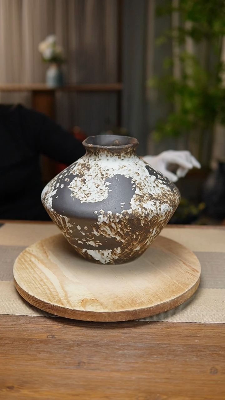 【闪购商品】花器诧寂黑飞碟   