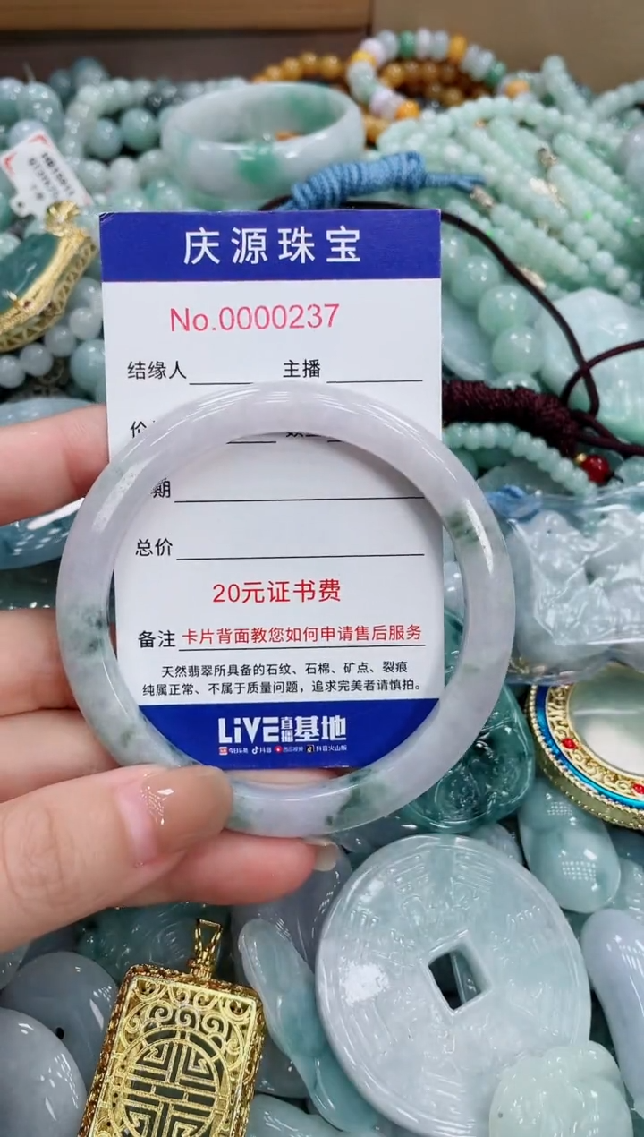 翡翠未镶嵌颈饰172